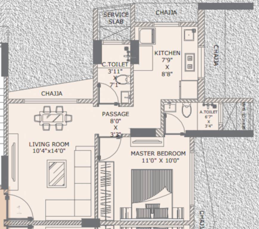  kailash residency Floor Plan Floor Plan
