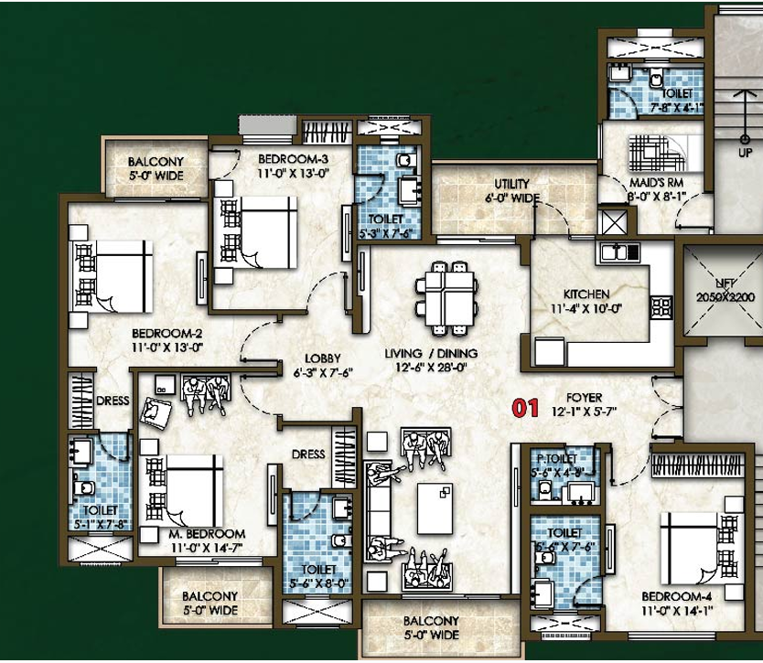 Floor Plan cassia gh ii phase i Floor Plan Floor Plan