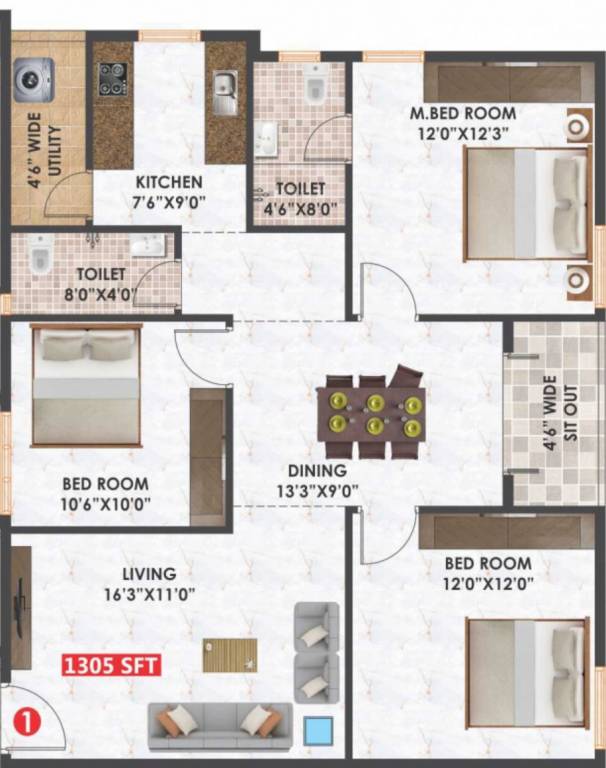  hights Floor Plan Floor Plan