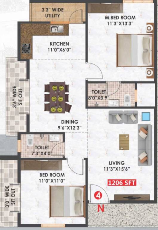  hights Floor Plan Floor Plan