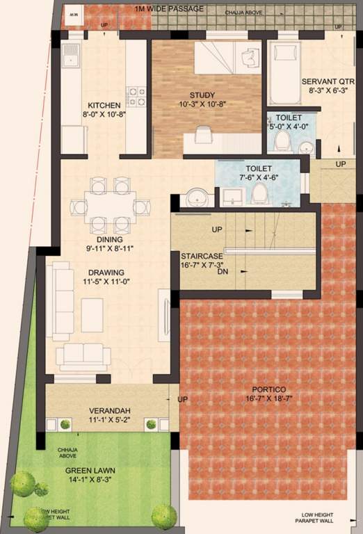  metro kings court Floor Plan Ground Floor Plan