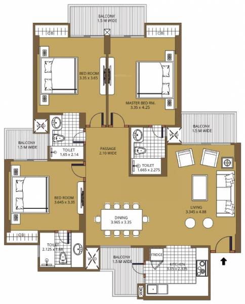 Floor Plan sunbliss-plot-no-gh-1a-1-sector-22d-yeida Floor Plan Floor Plan