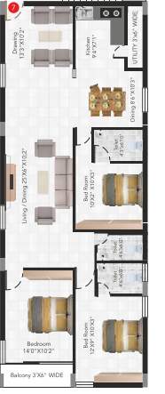  grr sumitra homes Floor Plan Floor Plan