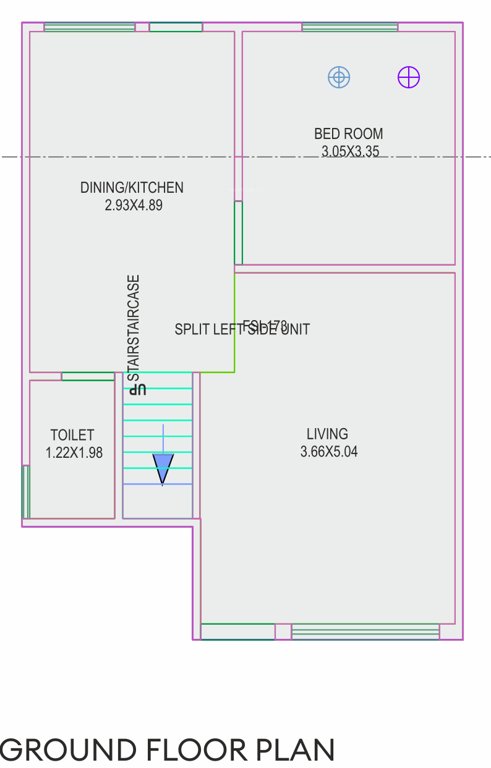 kishan solitaire Floor Plan Ground Floor Plan