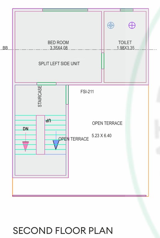 kishan solitaire Floor Plan Second Floor Plan