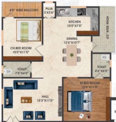  jewel-block-b Floor Plan Floor Plan