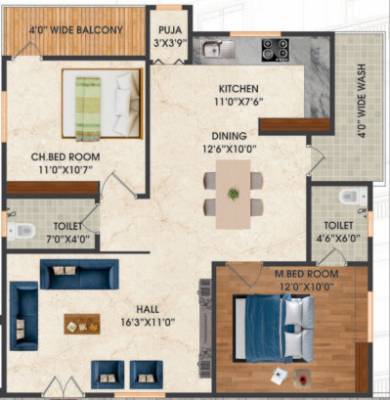  jewel-block-b Floor Plan Floor Plan