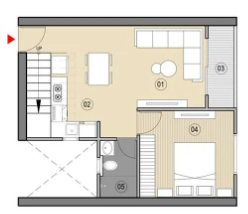  siban Floor Plan Lower Level Duplex Plan