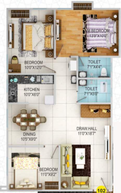  rangeeta city Floor Plan Floor Plan