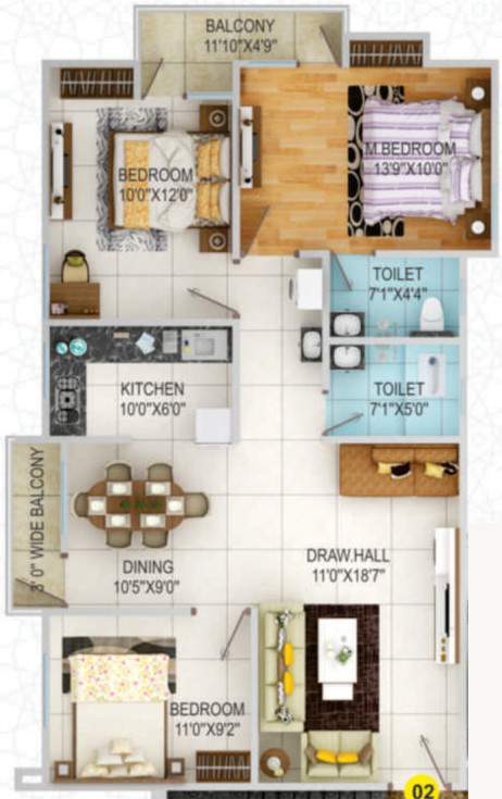  rangeeta city Floor Plan Floor Plan