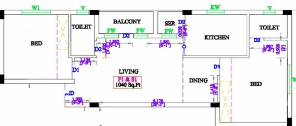  navrang-flats Floor Plan Floor Plan