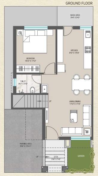  garden city Floor Plan Ground Floor Plan