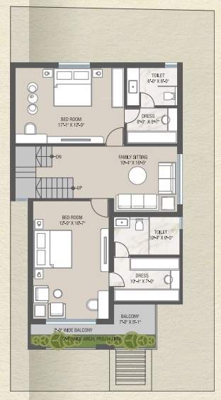  garden city Floor Plan First Floor Plan