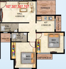 Floor Plan  s-a-patil-nagar-garden-view-chs Floor Plan Floor Plan