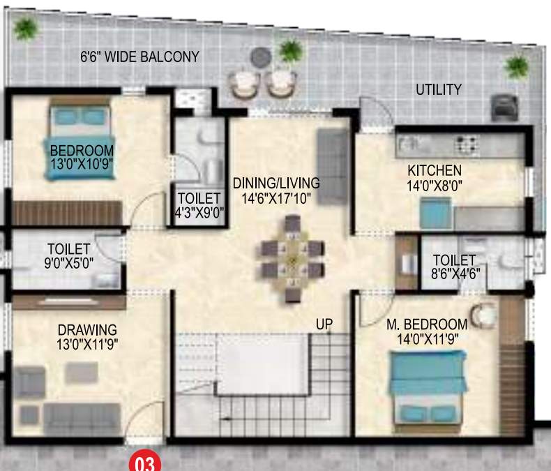  ivana Floor Plan Lower Level Duplex Plan