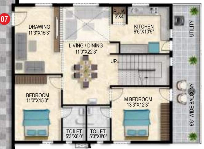  ivana Floor Plan Lower Level Duplex Plan