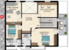 ivana Floor Plan Upper Level Duplex Plan