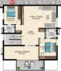 ivana Floor Plan Upper Level Duplex Plan
