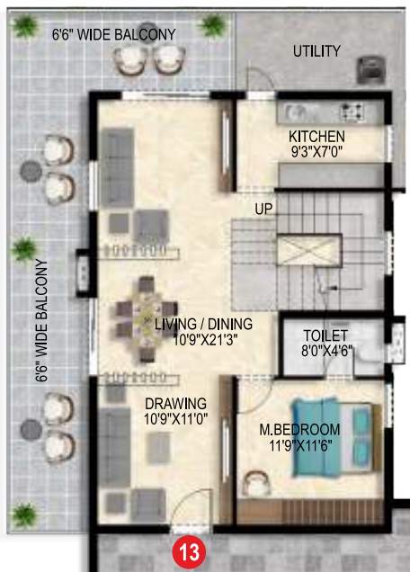  ivana Floor Plan Lower Level Duplex Plan