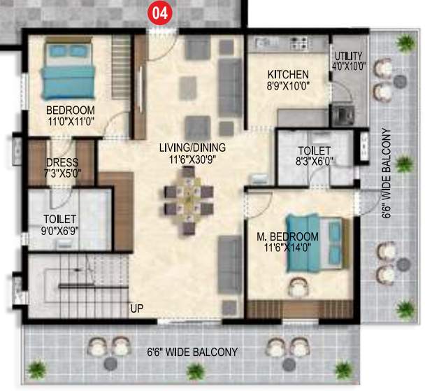  ivana Floor Plan Lower Level Duplex Plan