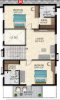 ivana Floor Plan Upper Level Duplex Plan