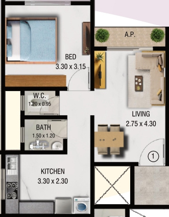 Floor Plan sai ratanlaxmi chsl Floor Plan Floor Plan
