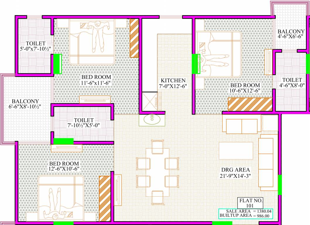 Floor Plan vinayak residency i Floor Plan Floor Plan