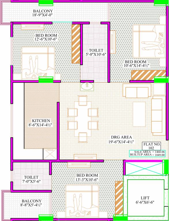 Floor Plan vinayak residency i Floor Plan Floor Plan