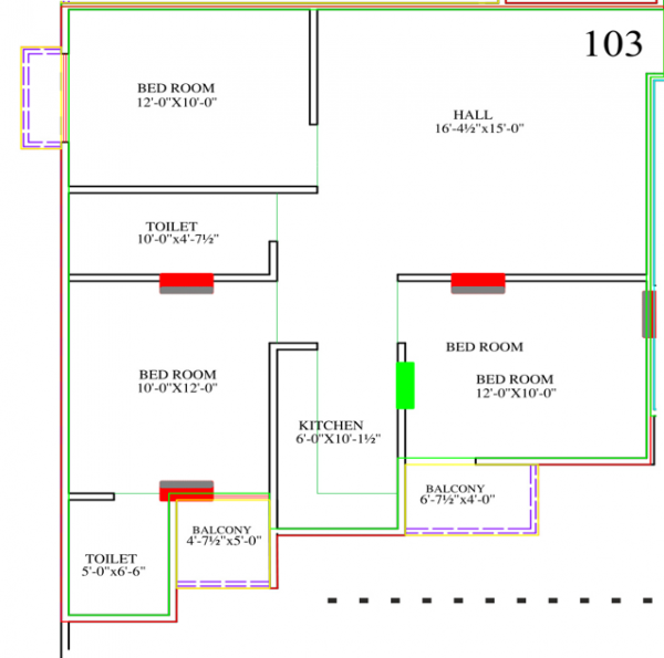  parth-silverline Floor Plan Floor Plan