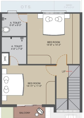 the-aroma Floor Plan First Floor Plan