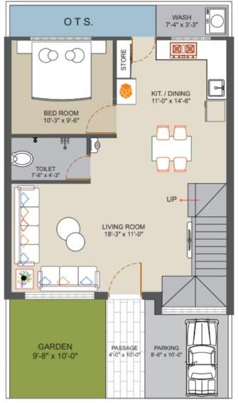  the aroma Floor Plan Ground Floor Plan