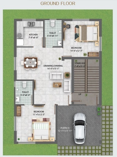 city Floor Plan Ground Floor Plan