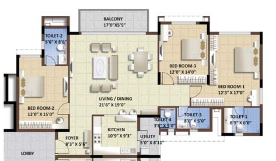 Floor Plan purva whitehall Floor Plan Floor Plan