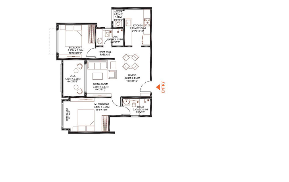 Floor Plan barca at godrej msr city Floor Plan Floor Plan