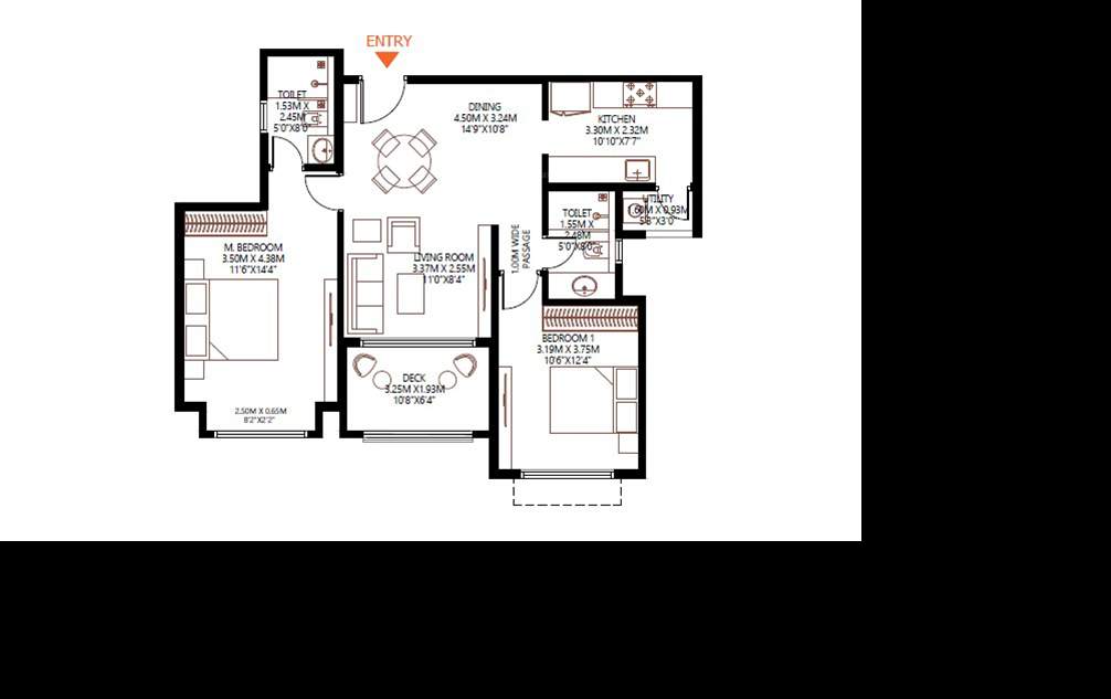  barca at godrej msr city Floor Plan Floor Plan