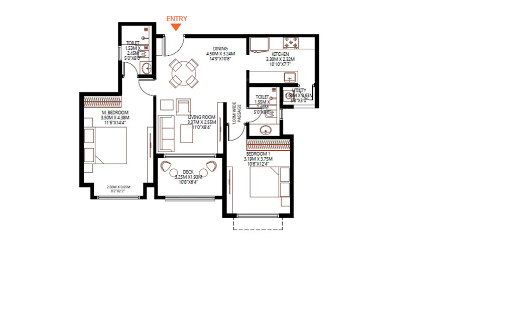 Floor Plan barca at godrej msr city Floor Plan Floor Plan