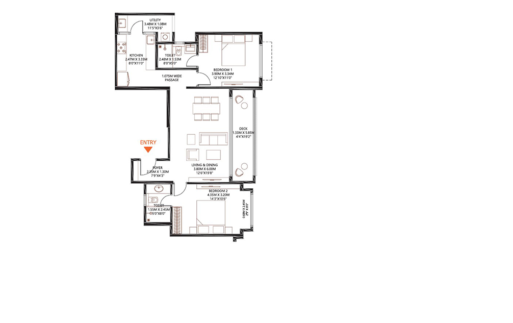 Floor Plan barca at godrej msr city Floor Plan Floor Plan