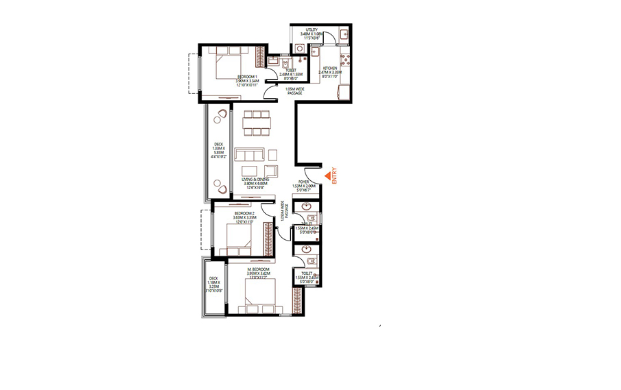 Floor Plan barca at godrej msr city Floor Plan Floor Plan