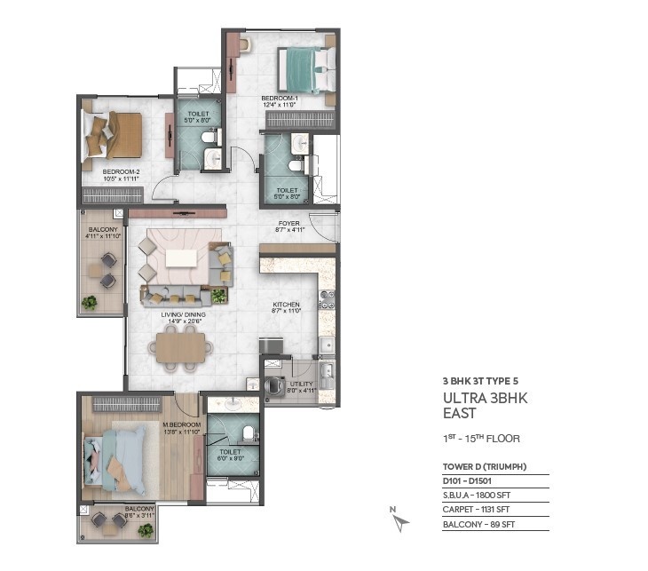 Floor Plan capitol residences Floor Plan Floor Plan