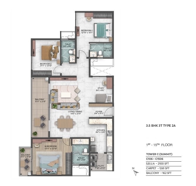 Floor Plan capitol residences Floor Plan Floor Plan