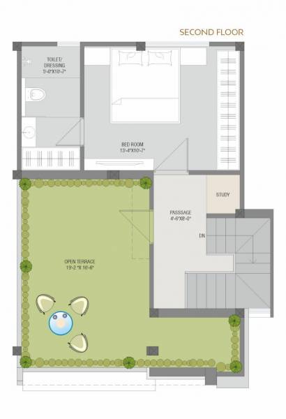  park-residency Floor Plan Second Floor Plan