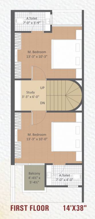  vrindavan dream villa Floor Plan First Floor Plan
