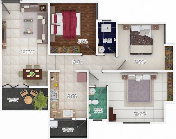 gokul-hrishikesh-residency-wing-3 Floor Plan Floor Plan