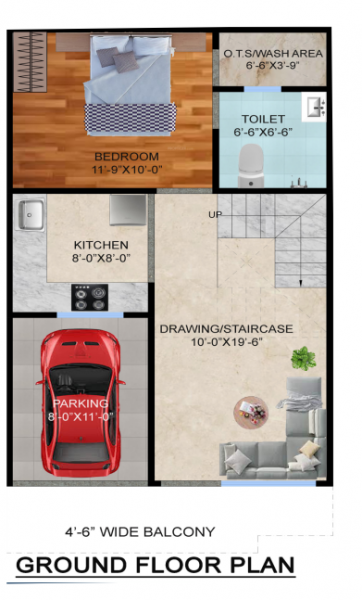  arsh-green-villa-2 Floor Plan Ground Floor Plan