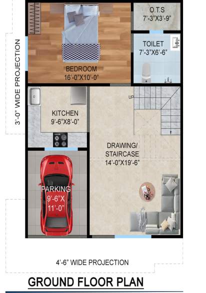  arsh green villa 2 Floor Plan Ground Floor Plan