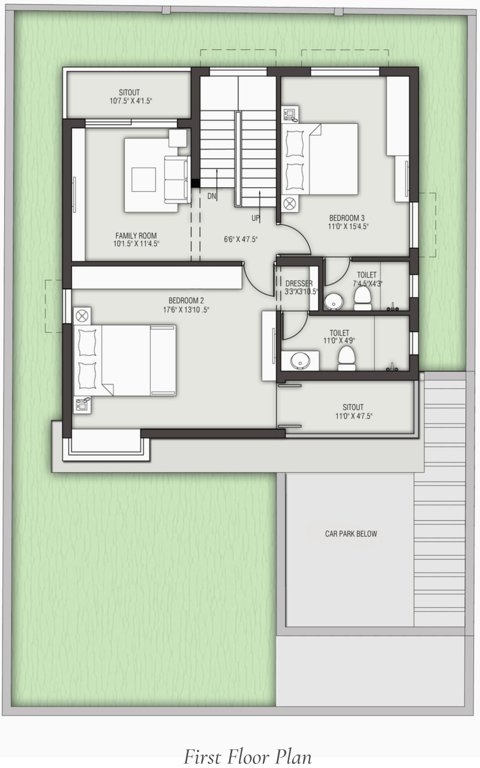  sea breeze Floor Plan First Floor Plan