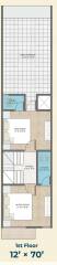  maruti-shilp-residency Floor Plan First Floor Plan