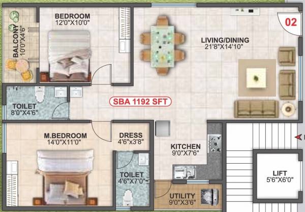  orchids Floor Plan Floor Plan