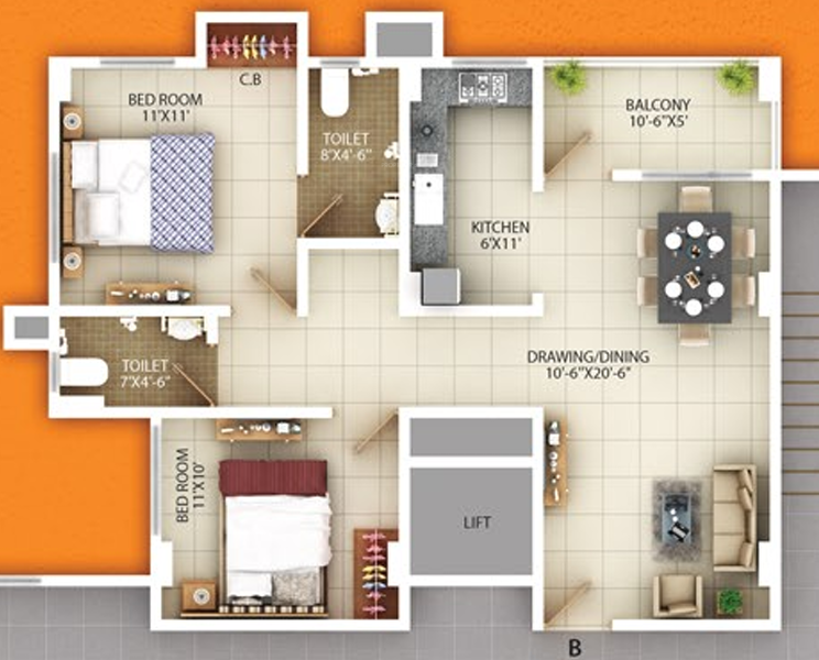 Floor Plan millenium garden Floor Plan Floor Plan