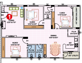  park-pride Floor Plan Floor Plan